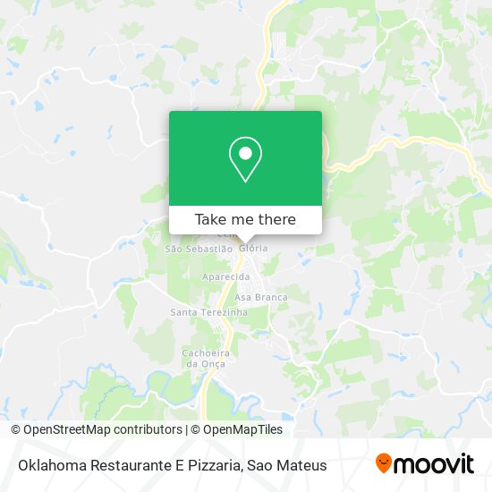 Oklahoma Restaurante E Pizzaria map