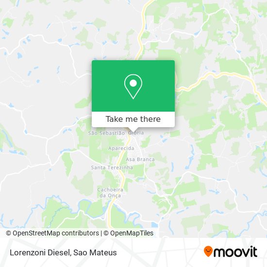 Lorenzoni Diesel map