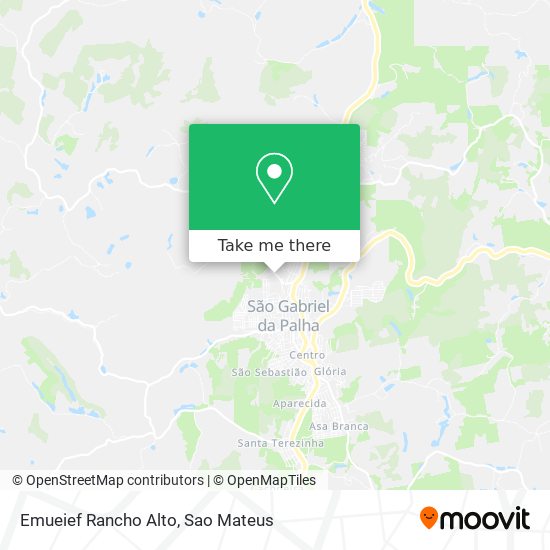 Mapa Emueief Rancho Alto