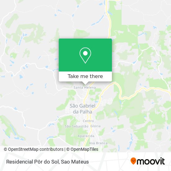 Residencial Pôr do Sol map