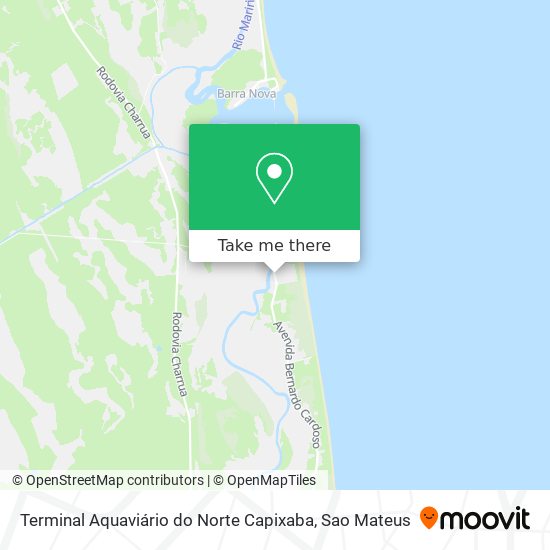 Terminal Aquaviário do Norte Capixaba map