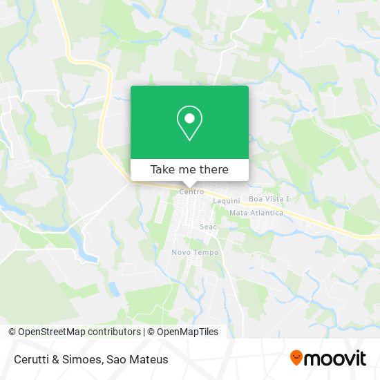 Cerutti & Simoes map