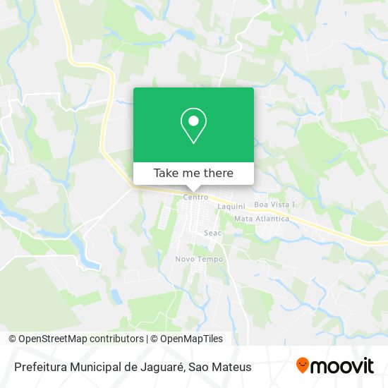 Prefeitura Municipal de Jaguaré map