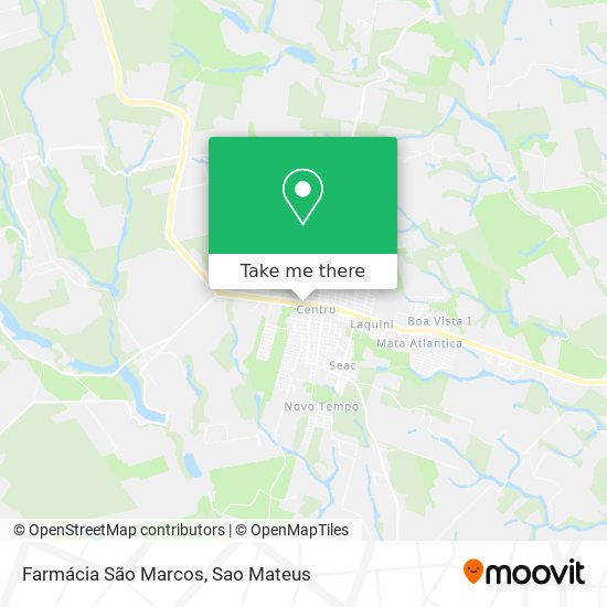 Mapa Farmácia São Marcos