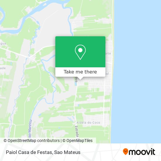 Paiol Casa de Festas map