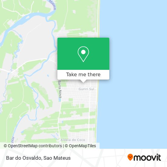 Bar do Osvaldo map