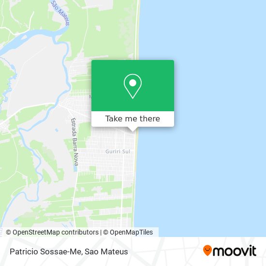 Patricio Sossae-Me map