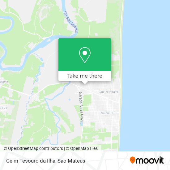 Ceim Tesouro da Ilha map