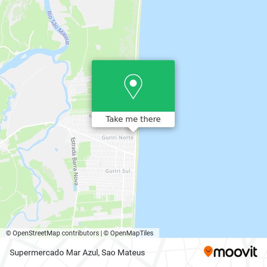 Supermercado Mar Azul map