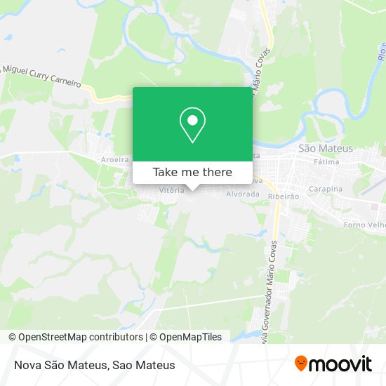 Nova São Mateus map
