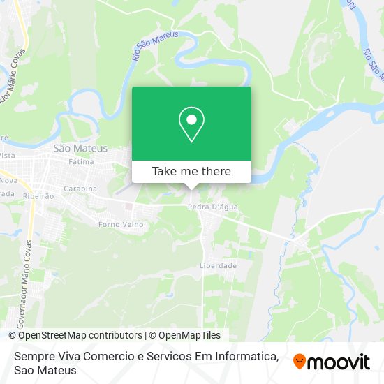 Sempre Viva Comercio e Servicos Em Informatica map