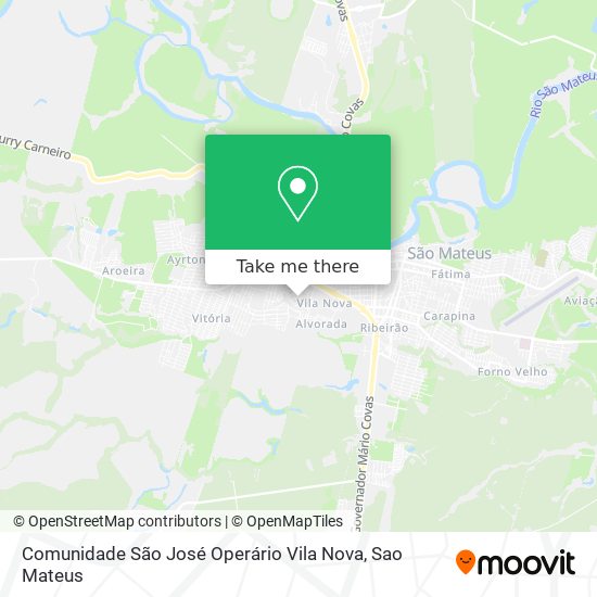 Comunidade São José Operário Vila Nova map