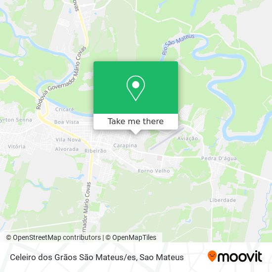 Celeiro dos Grãos São Mateus / es map