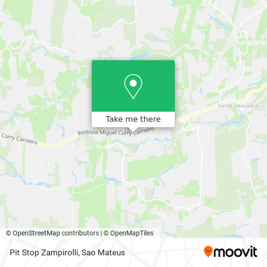 Pit Stop Zampirolli map