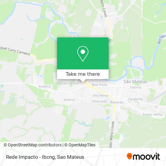Rede Impacto - Ibcng map
