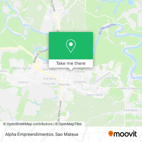 Alpha Empreendimentos map