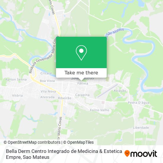 Bella Derm Centro Integrado de Medicina & Estetica Empre map