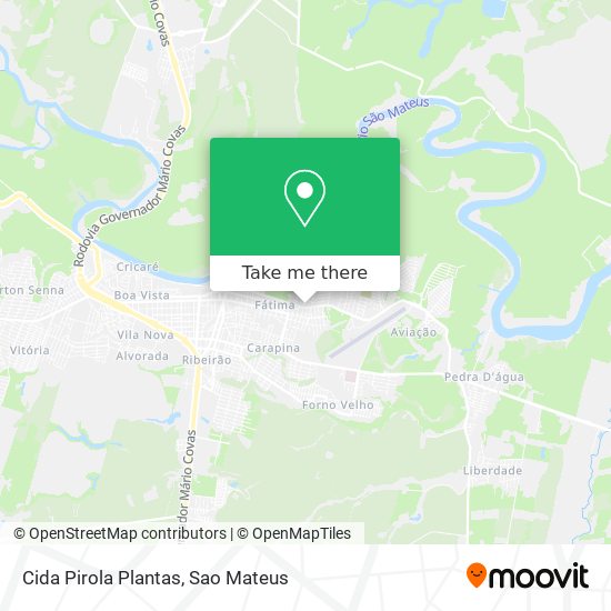 Cida Pirola Plantas map