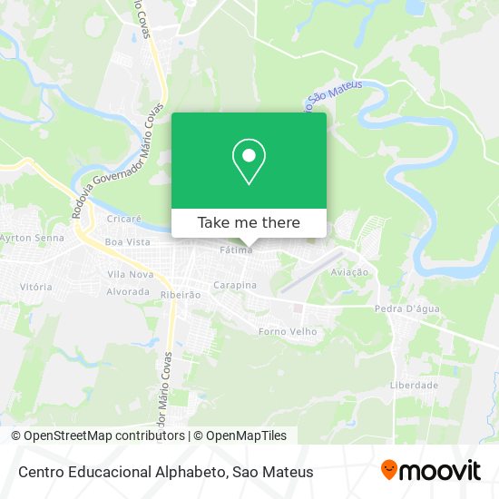 Centro Educacional Alphabeto map