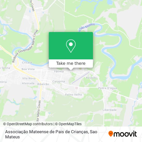 Associação Mateense de Pais de Crianças map