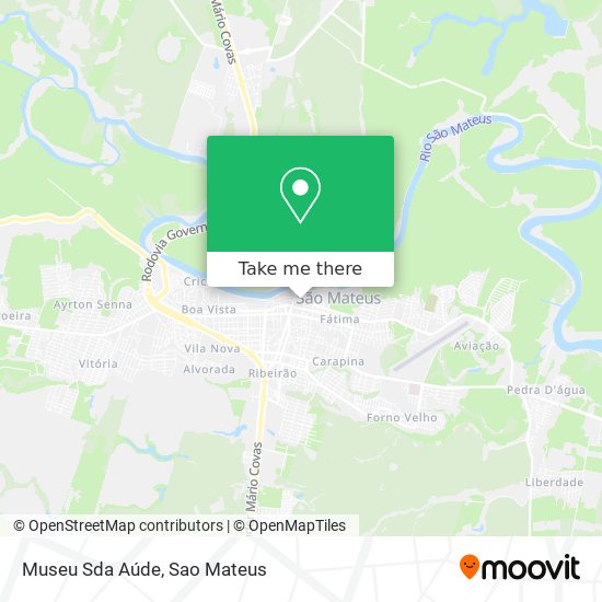 Museu Sda Aúde map