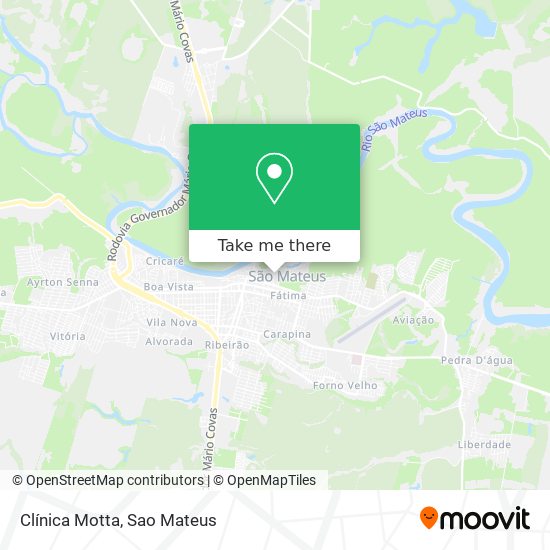 Clínica Motta map