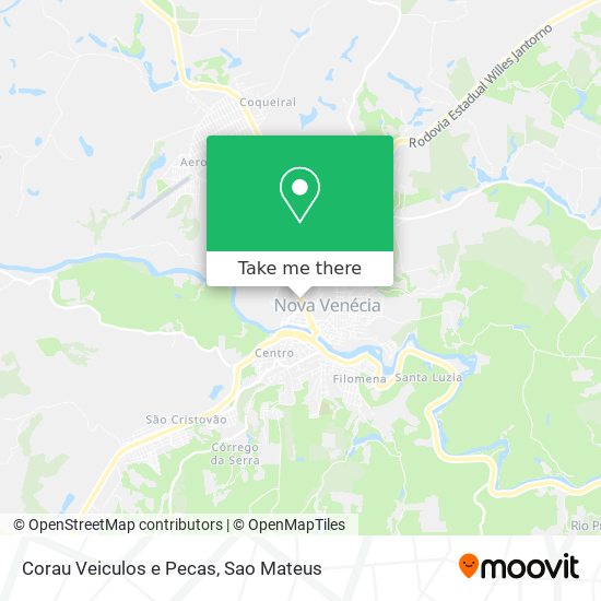 Corau Veiculos e Pecas map