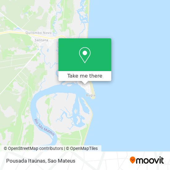 Pousada Itaúnas map