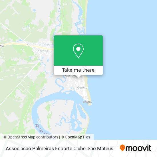 Associacao Palmeiras Esporte Clube map
