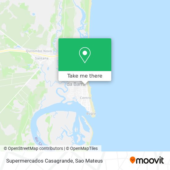 Supermercados Casagrande map