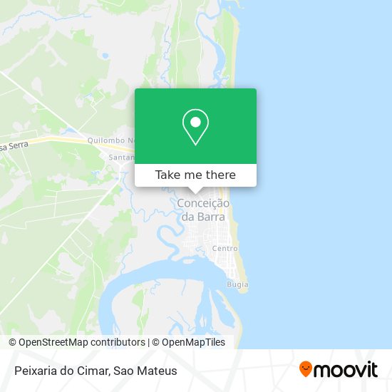 Peixaria do Cimar map