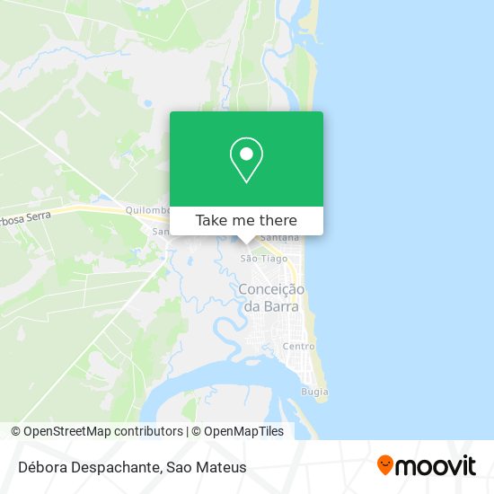 Débora Despachante map