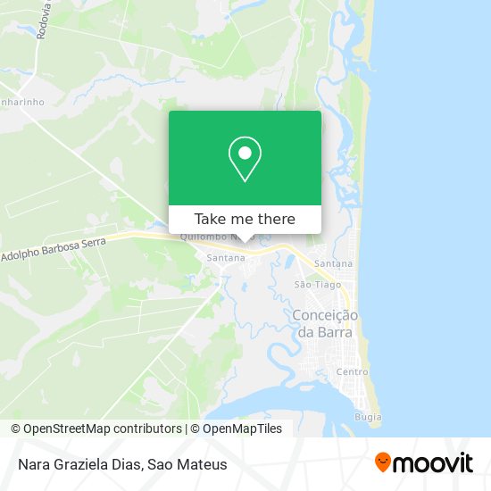 Nara Graziela Dias map
