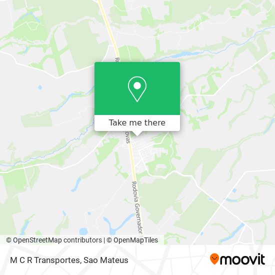 M C R Transportes map