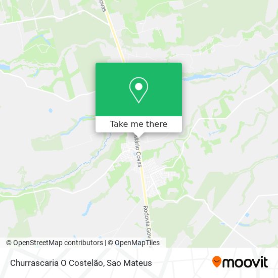 Churrascaria O Costelão map