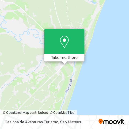 Casinha de Aventuras Turismo map