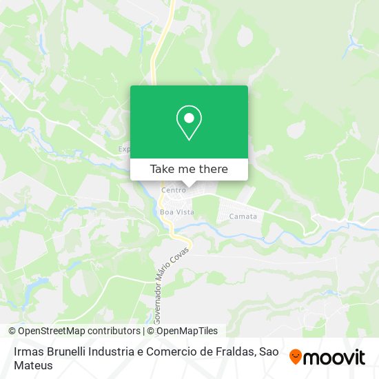Irmas Brunelli Industria e Comercio de Fraldas map