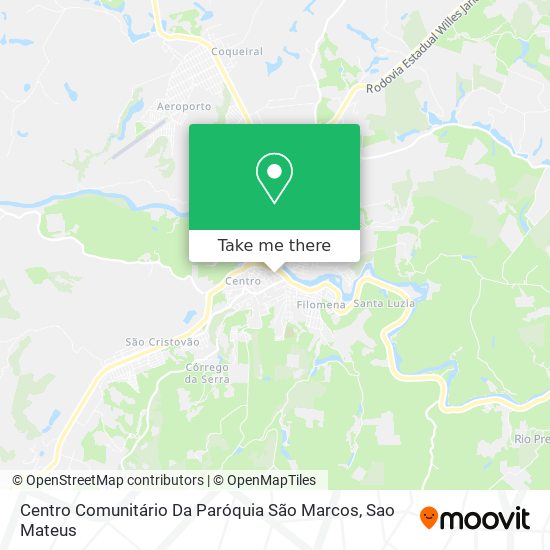 Centro Comunitário Da Paróquia São Marcos map