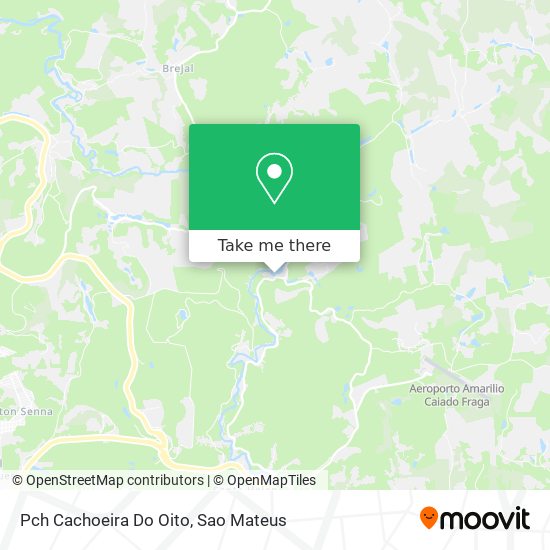 Pch Cachoeira Do Oito map