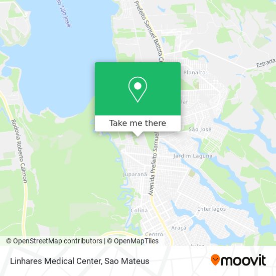 Mapa Linhares Medical Center
