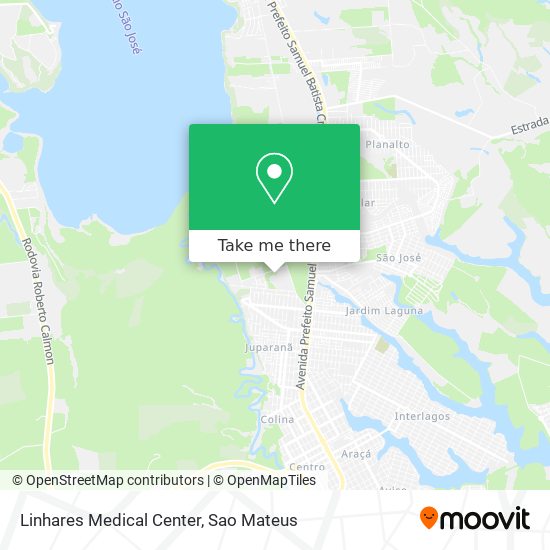Linhares Medical Center map
