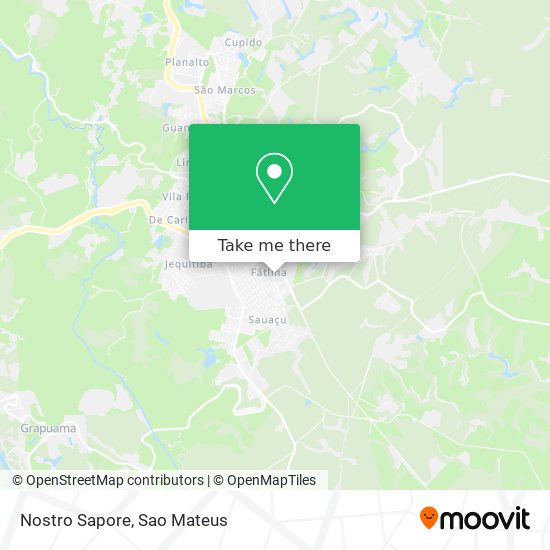 Nostro Sapore map