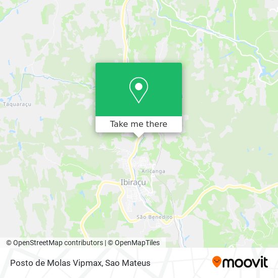 Posto de Molas Vipmax map