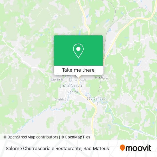 Salomé Churrascaria e Restaurante map