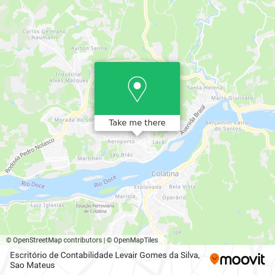 Escritório de Contabilidade Levair Gomes da Silva map