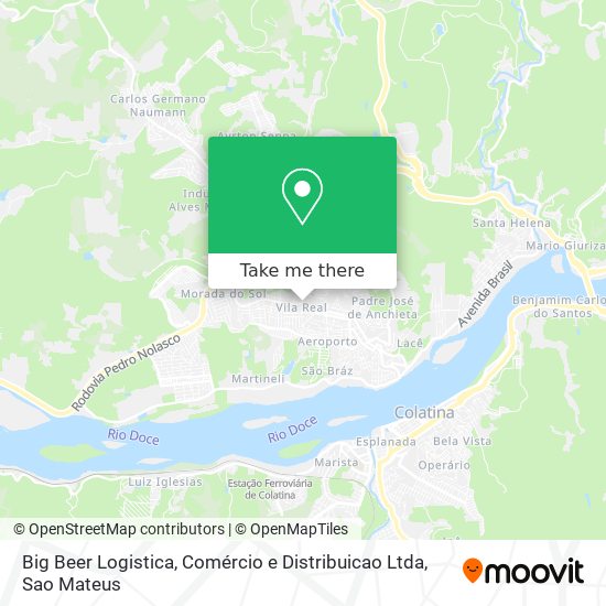Big Beer Logistica, Comércio e Distribuicao Ltda map