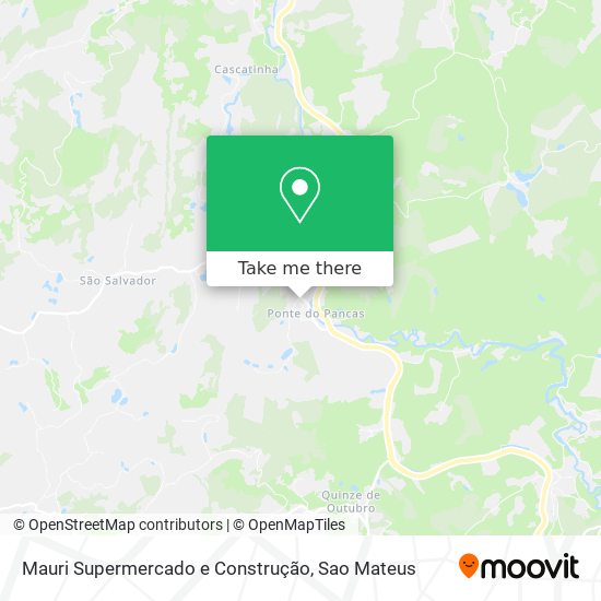 Mauri Supermercado e Construção map