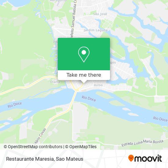 Restaurante Maresia map