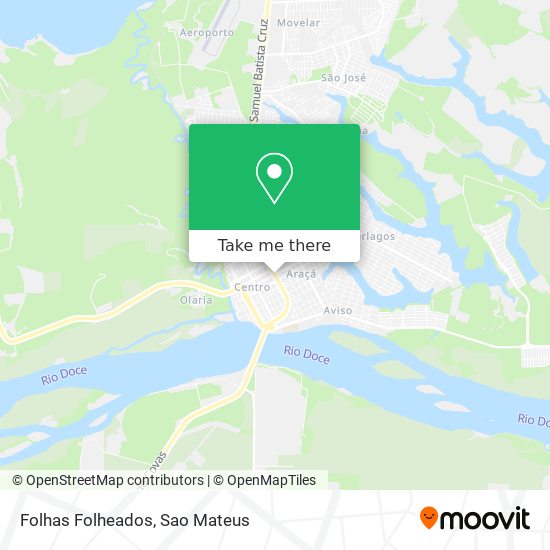 Folhas Folheados map