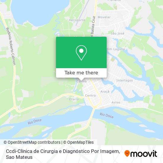 Ccdi-Clínica de Cirurgia e Diagnóstico Por Imagem map